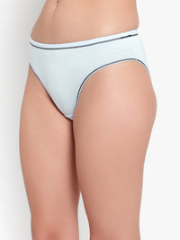 Bruchi Club Sea Blue Bamboo Modal Women Panty – No Ride Up Comfort