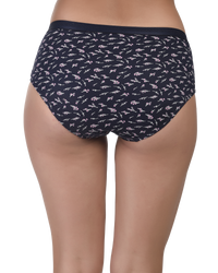 Bruchi Club Printed Cotton Hipster Panty for Women – Everyday Comfort (Pack of 3)