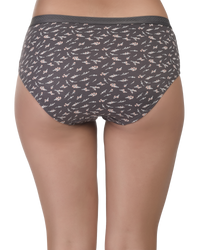 Bruchi Club Printed Cotton Hipster Panty for Women – Everyday Comfort (Pack of 3)