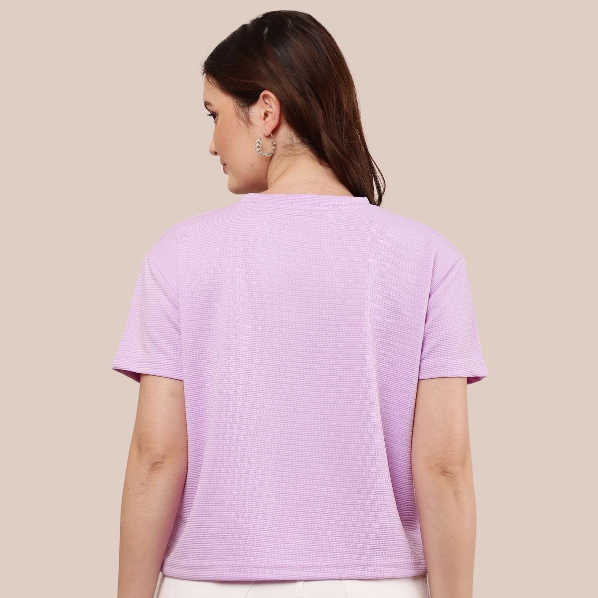 Being Deshi Women Lounge crop T-shirt