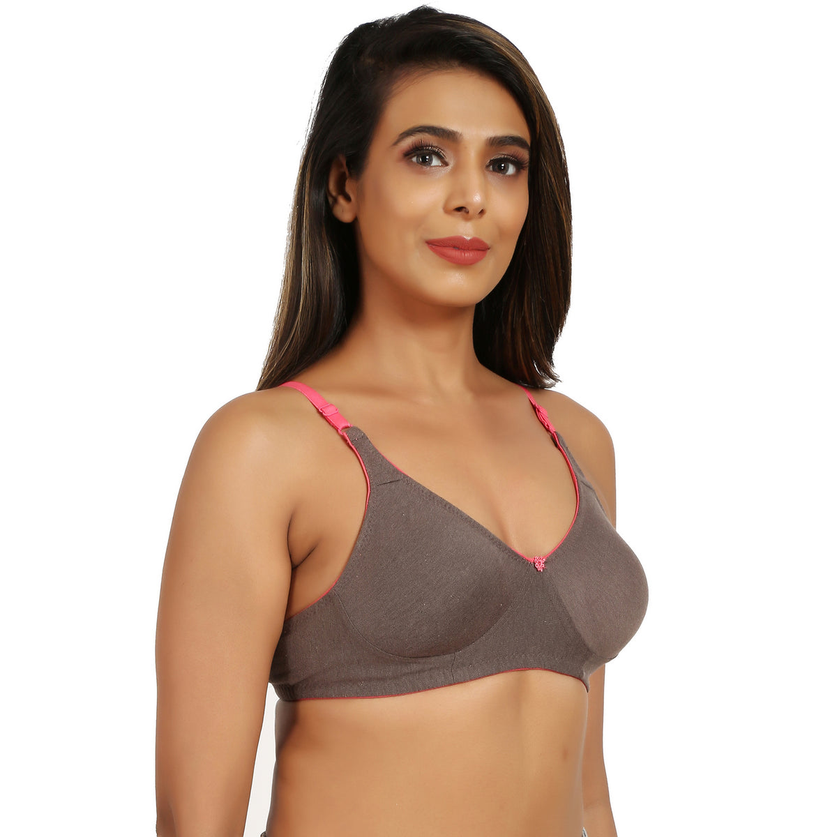Coffee Tshirt Bra For Women