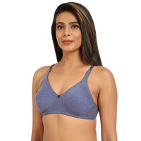 Blue  Tshirt Bra For Women