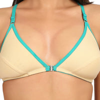 Nude Front Open Non Padded Bra For Women