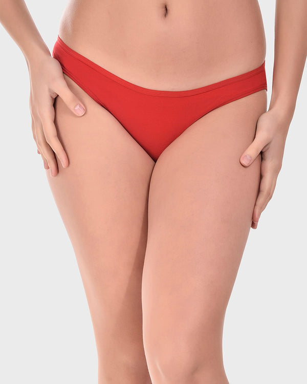 Red Bikini panty for women
