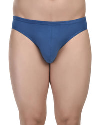 Bruchi Club Men’s Bikini Briefs | Ultra-Soft Micro Modal in Classic Air Force Blue