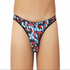 Printed Bikini briefs for men No Ride Up