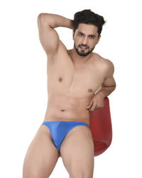Bruchi Club Blue Micro Modal Men Cheekini Brief