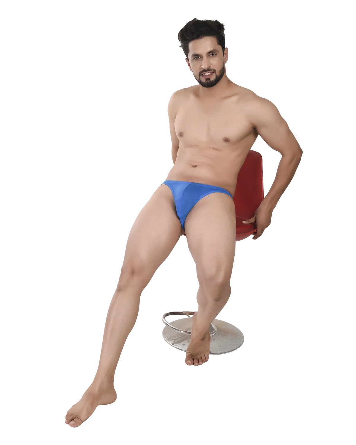Bruchi Club Blue Micro Modal Men Cheekini Brief