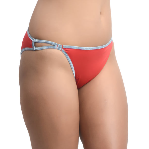  Bruchi Club Red Tanga women Briefs
