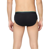 Antar Hemp Men Briefs Black