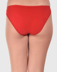 Red Bikini panty for women