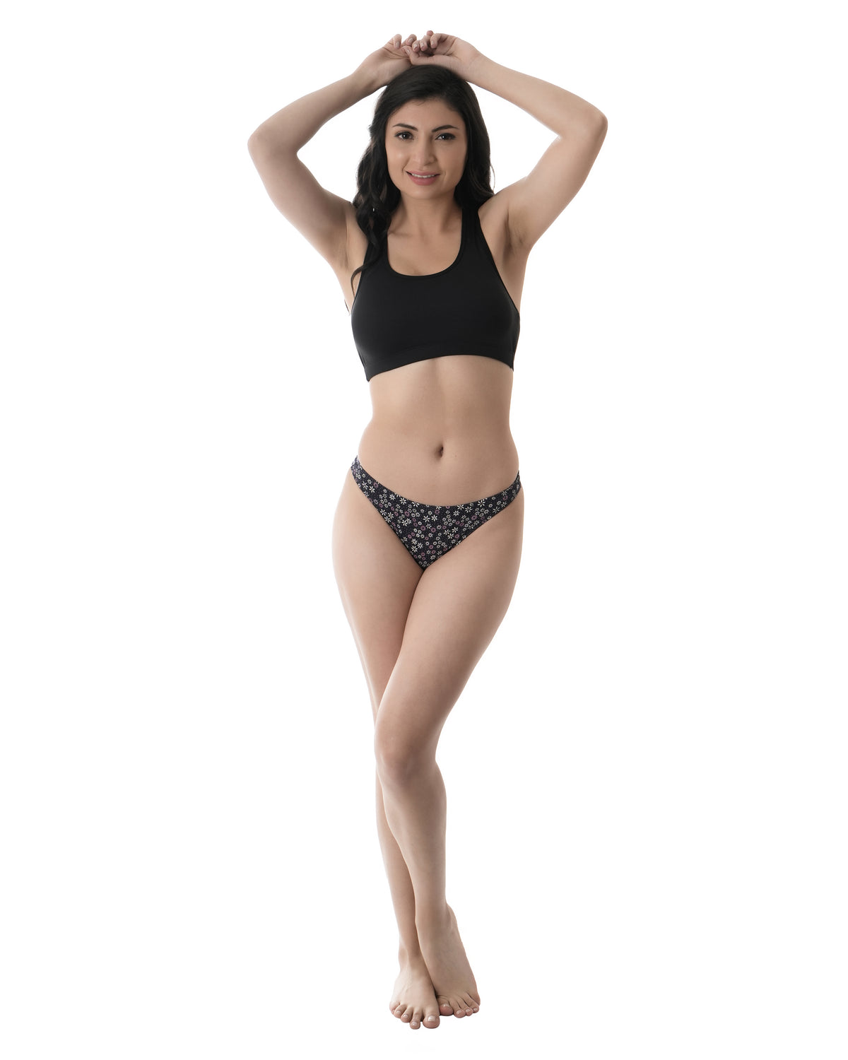 Buy Women Printed Thongs Brief Panty – 100% Cotton Comfort