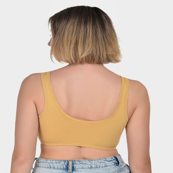 Buy Cannyfit Sandalwood Sports Bra for women online in India