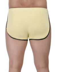 Bruchi Club men’s trunks showing smooth fabric and full coverage
