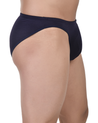 Navy Blue Bikini Briefs Men ₹349 | Micro Modal Low Rise No Ride-Up S-XXL