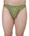 Men’s Printed Bikini Brief | Premium Cotton Lycra | Modern Low-Rise Fit