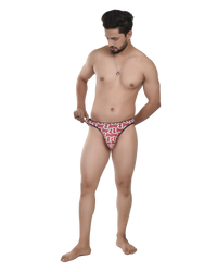 Printed Men Bikini Briefs - No Ride up