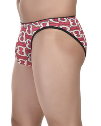 Printed Men Bikini Briefs - No Ride up
