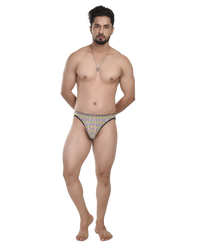Printed Men Bikini Briefs - No Ride up Comfort