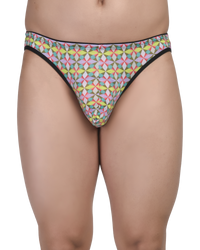Printed Men Bikini Briefs - No Ride up Comfort