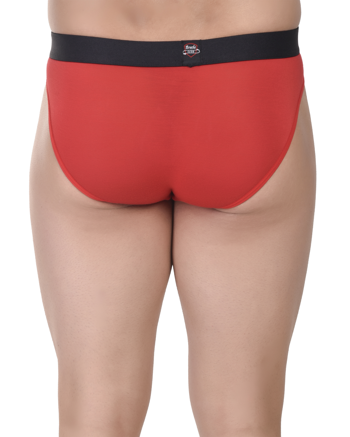 Red Comfortable Mens Briefs - No Ride up