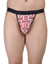 Printed Micro Modal Men Tanga Briefs No Ride Up