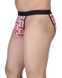 Printed Micro Modal Men Tanga Briefs No Ride Up