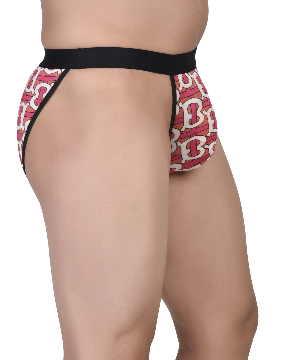 Printed Micro Modal Men Tanga Briefs No Ride Up
