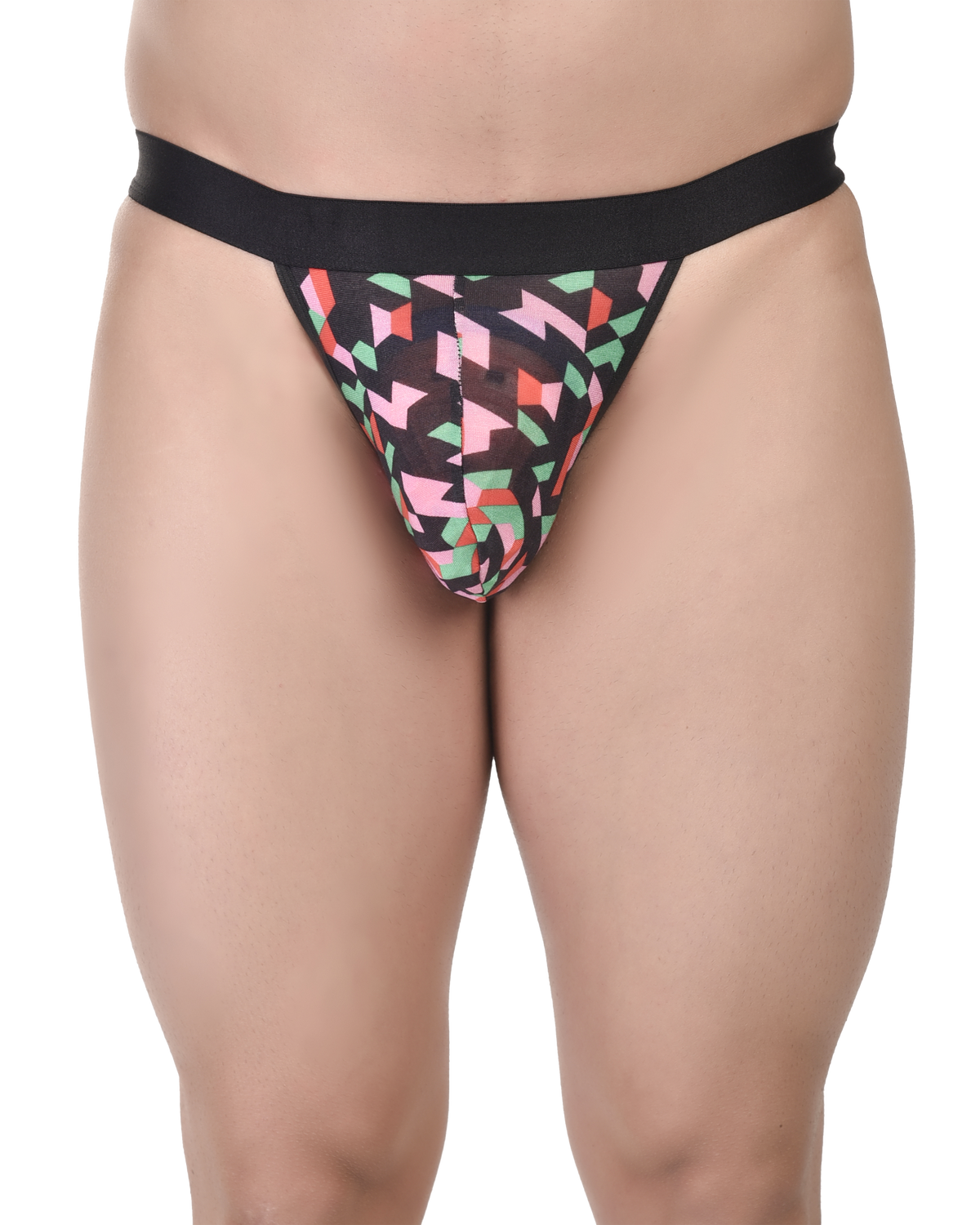 Printed Micro Modal Men Tanga Briefs No Ride Up