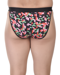Printed Micro Modal Men Tanga Briefs No Ride Up