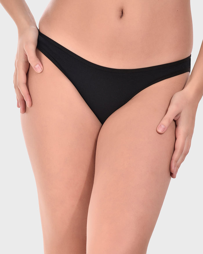 Buy Black Bikini panty for women online in India | Bruchi Club
