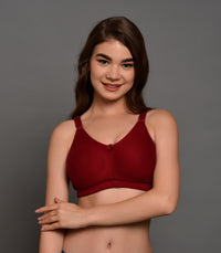 Bruchi Club T-FIT women's seamless bra with full coverage and cotton-like feel