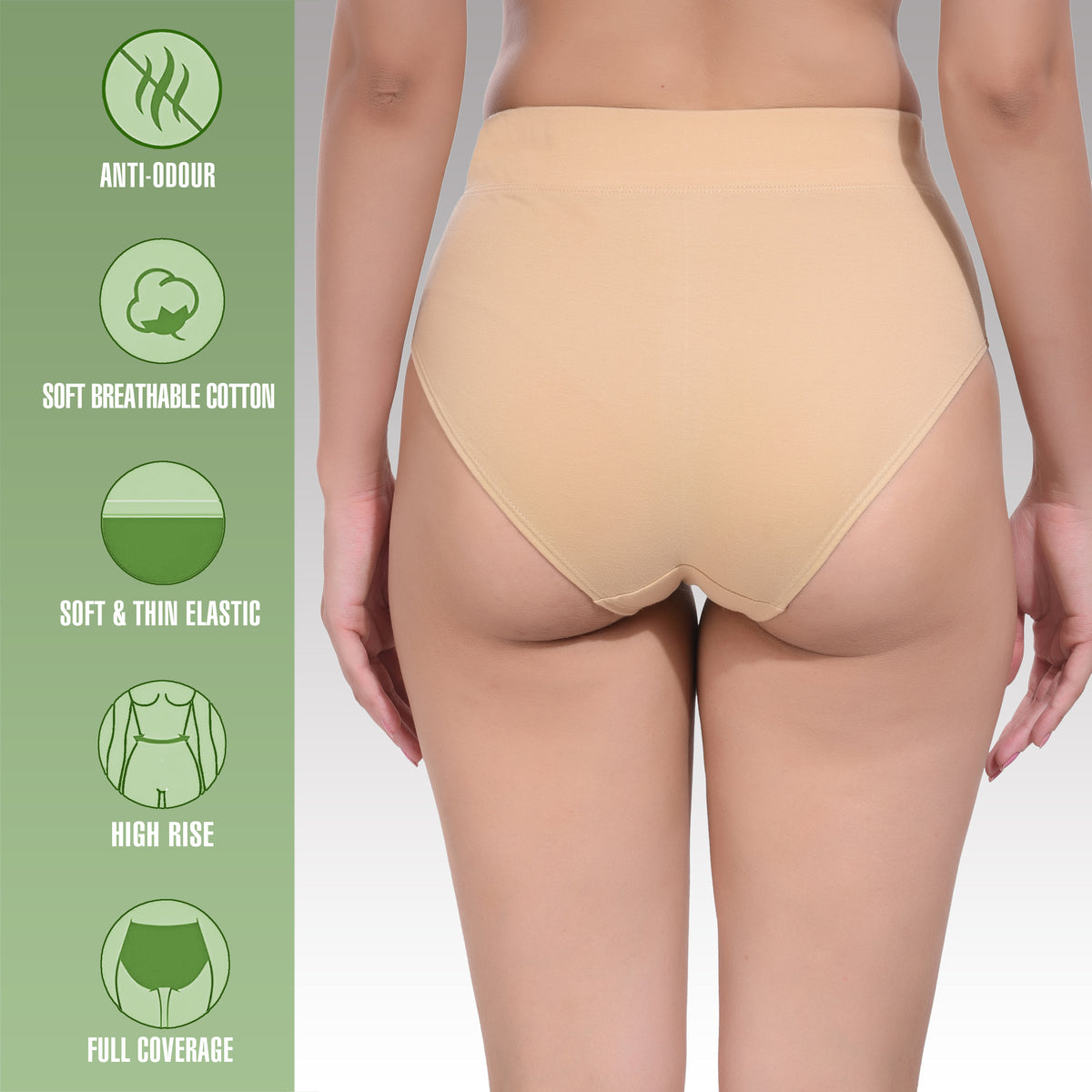 Nude Sofia Sports Panty for Women