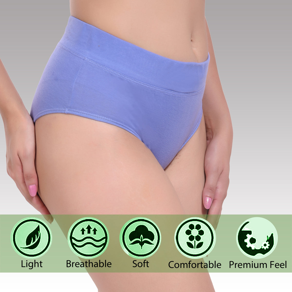 Light Blue Sofia Sports Panty for Women