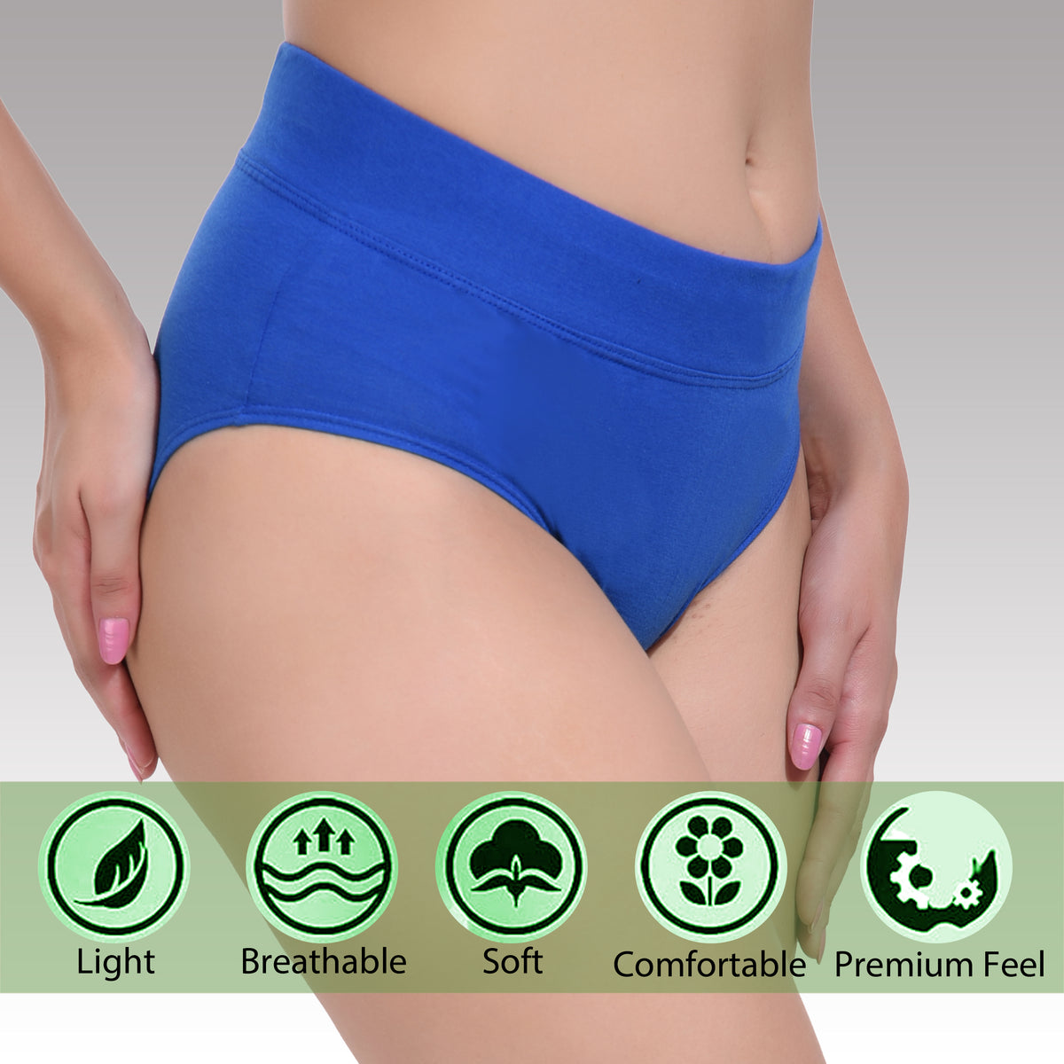 Royal Blue Sofia Sports Panty for Women