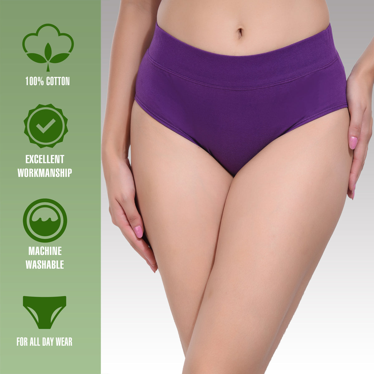 Purple Sofia Sports Panty for Women