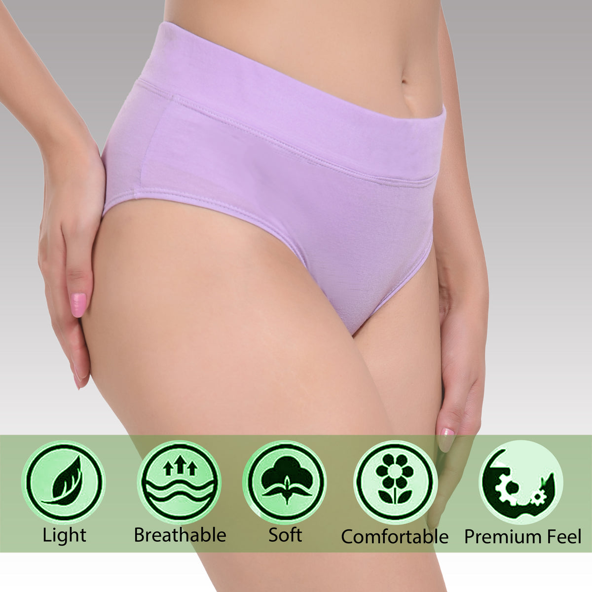 Light purple Sofia Sports Panty for Women