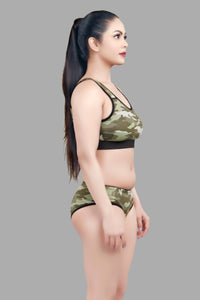 Nylon Printed Panty for Women