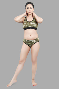 Nylon Printed Panty for Women