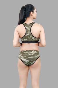 Nylon Printed Panty for Women