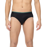 Antar Hemp Men Briefs Black