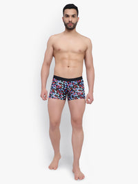 Men's Blue Star Modal Trunks Men Underwear - No Ride Up