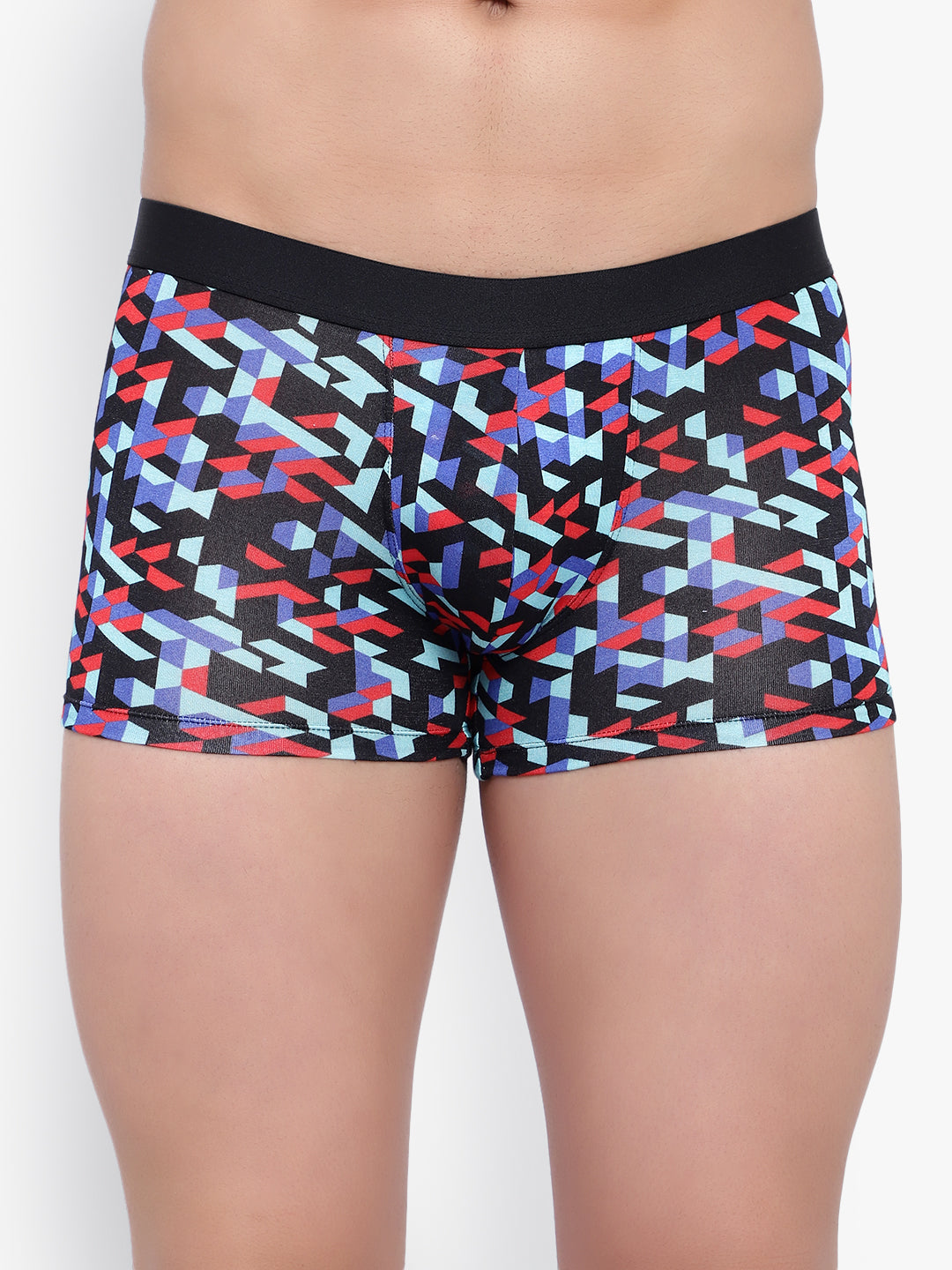 Men's Blue Star Modal Trunks Men Underwear - No Ride Up