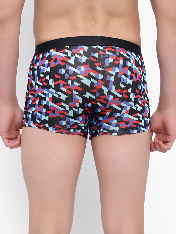 Men's Blue Star Modal Trunks Men Underwear - No Ride Up