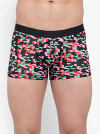 Men's Red Green Star Modal Trunks Men Underwear - No Ride Up