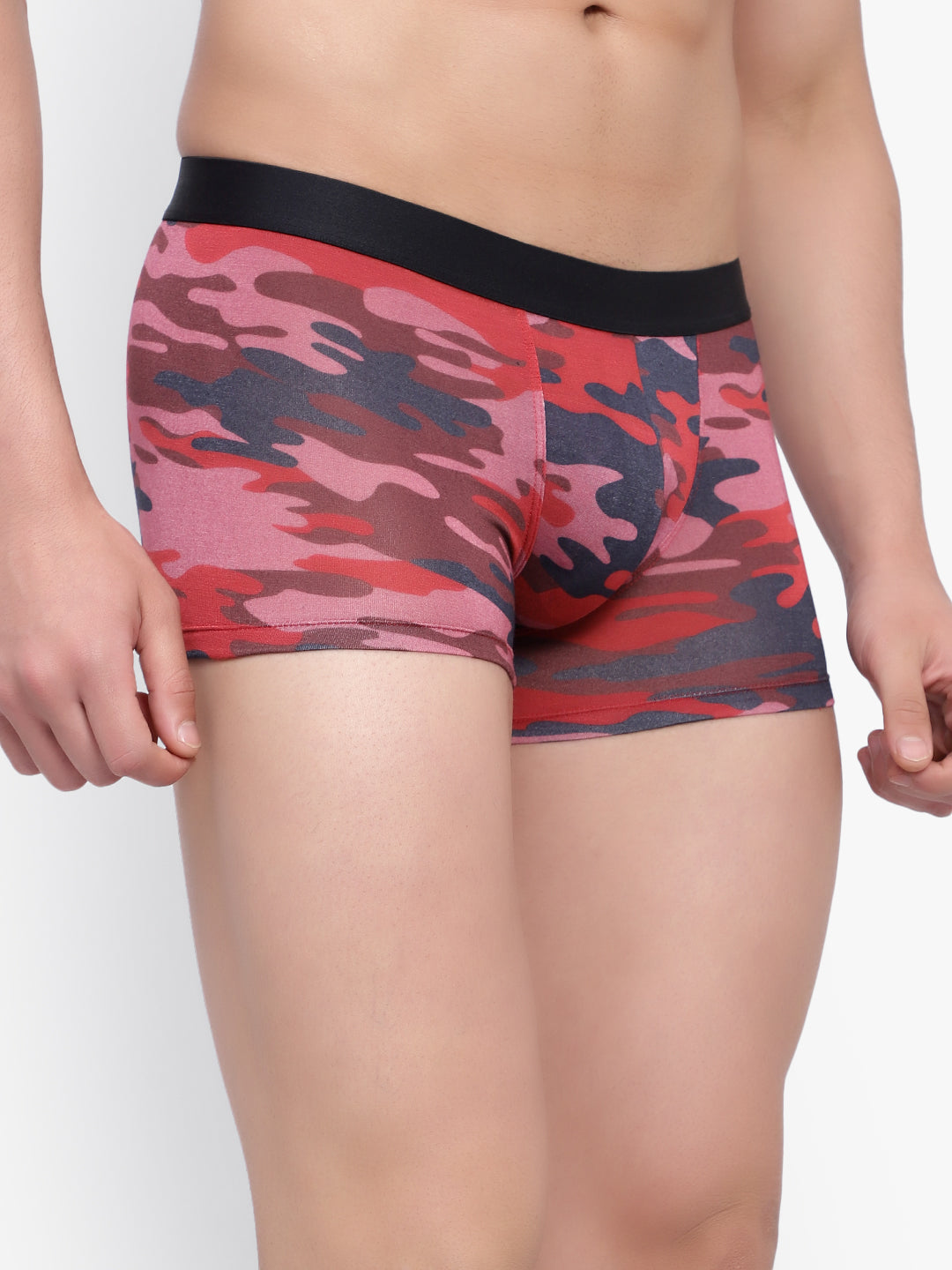 Men's Marron Modal Trunks Men Underwear - No Ride Up