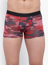 Men's Marron Modal Trunks Men Underwear - No Ride Up