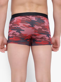 Men's Marron Modal Trunks Men Underwear - No Ride Up