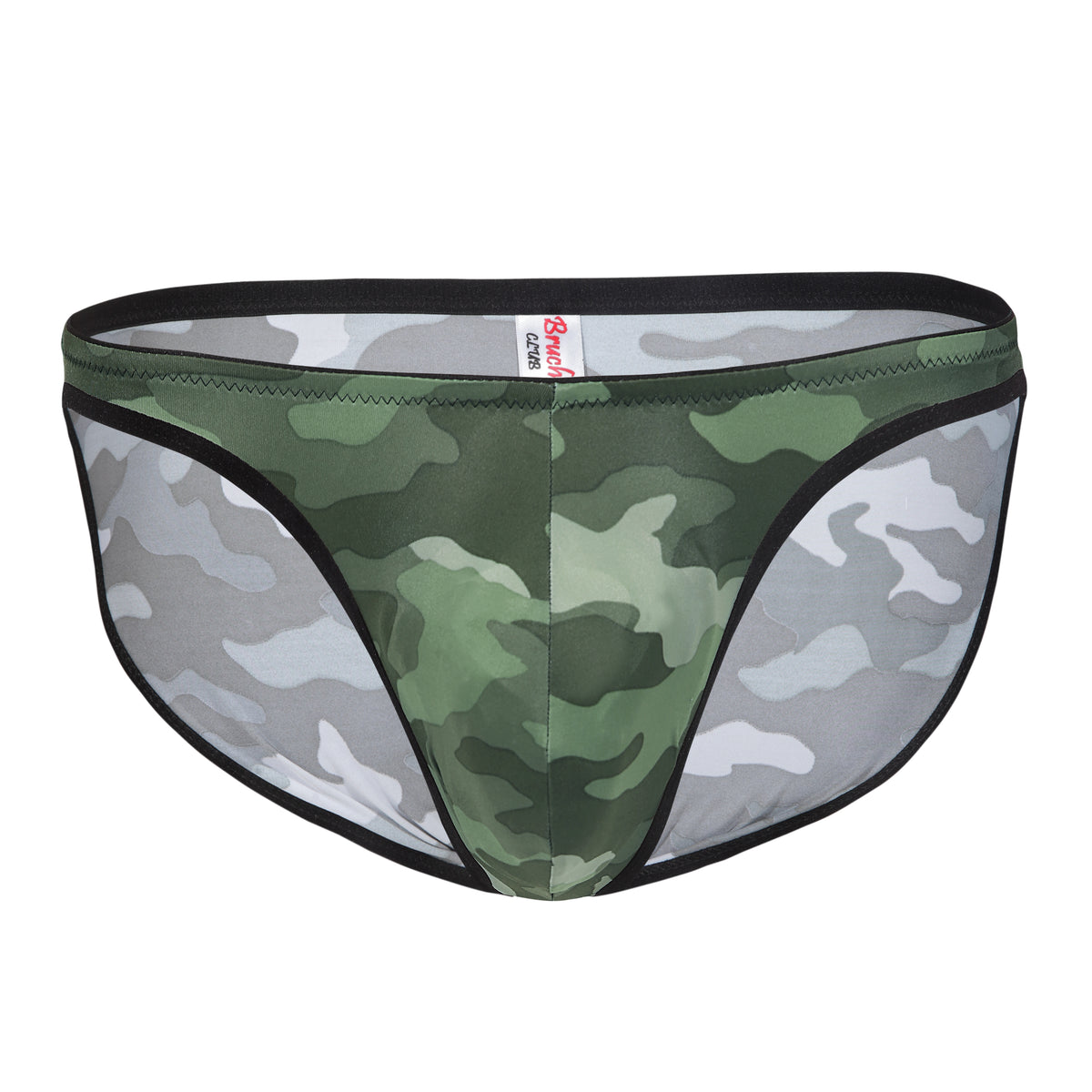 Printed Nylon Men Bikini Briefs