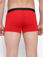 Pack of 2 Anti-Bacterial Cloud Soft Red White Bamboo Men's Trunk